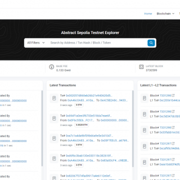 Abstract x Etherscan