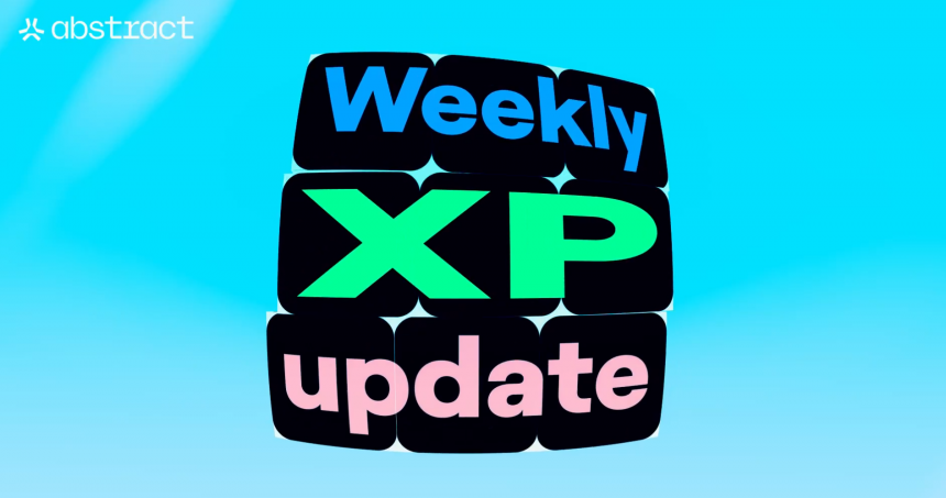 Week One of Abstract XP Distribution is Complete!