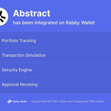 Rabby Wallet Integrates Abstract Chain